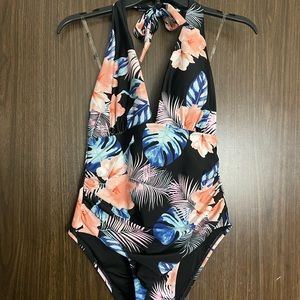 Brand new DKNY one piece bathing suit